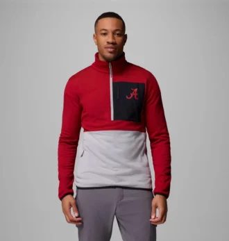Bărbați Jacheta cu fermoar pe jumătate Collegiate Columbia Hike™ – Alabama