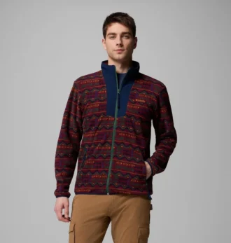 Bărbați Sequoia Grove™ Printed Full Zip – Tall