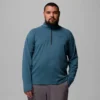 Cămașă cu jumătate de fermoar DriVenture™ pentru bărbați – Mărime mare