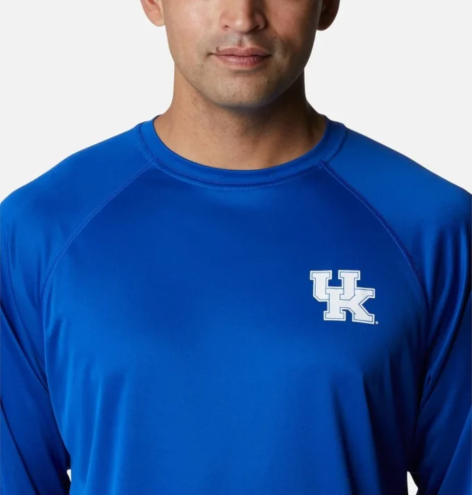 Cămașă cu mânecă lungă pentru bărbați Collegiate PFG Terminal Tackle™ – Înaltă – Kentucky