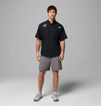 Cămașă cu mânecă scurtă Men Collegiate PFG Tamiami™ – Arkansas