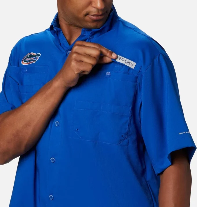 Cămașă cu mânecă scurtă Men Collegiate PFG Tamiami™ – Florida