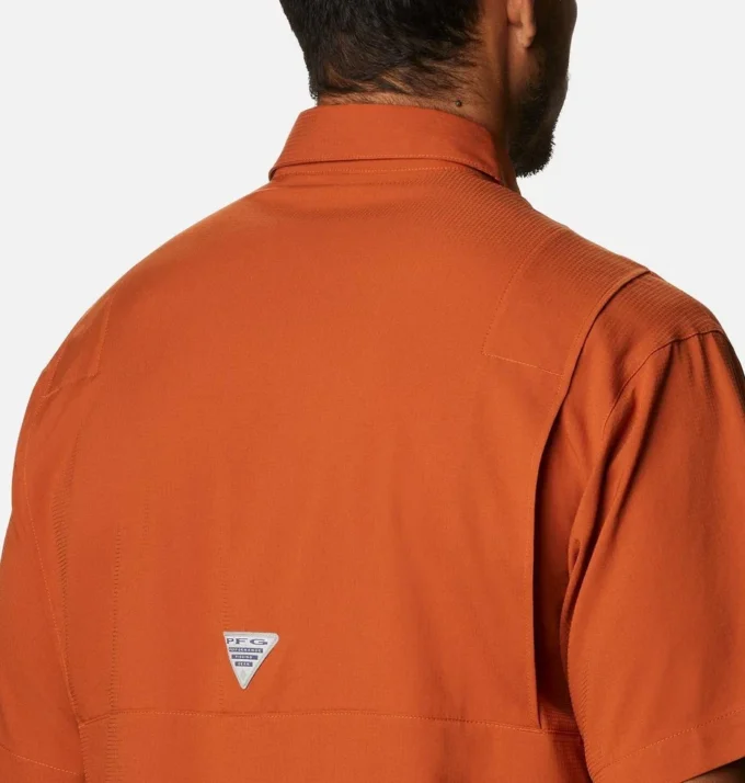 Cămașă cu mânecă scurtă pentru bărbați Collegiate PFG Tamiami™ – Înaltă – Texas Cămașă cu mânecă scurtă pentru bărbați Collegiate PFG Tamiami™ – Înaltă – Texas
