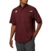 Cămașă cu mânecă scurtă pentru bărbați Collegiate PFG Tamiami™ – Înaltă – Texas A&M
