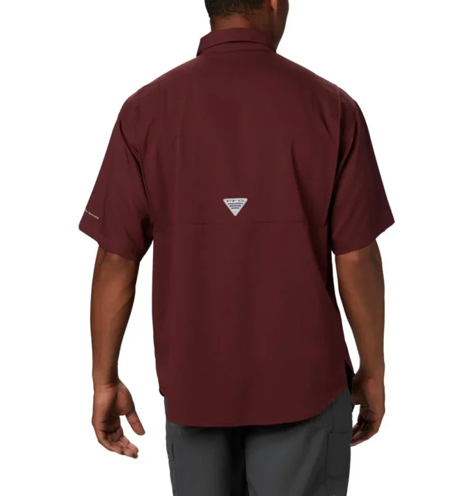 Cămașă cu mânecă scurtă pentru bărbați Collegiate PFG Tamiami™ – Înaltă – Texas A&M