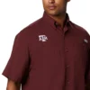 Cămașă cu mânecă scurtă pentru bărbați Collegiate PFG Tamiami™ – Înaltă – Texas A&M