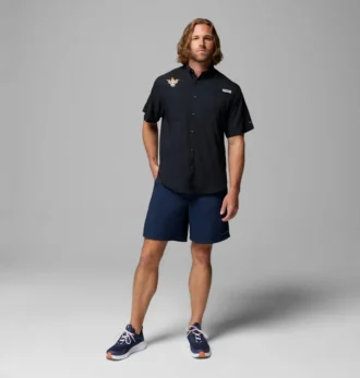 Cămașă cu mânecă scurtă pentru bărbați Collegiate PFG Tamiami™ – Texas