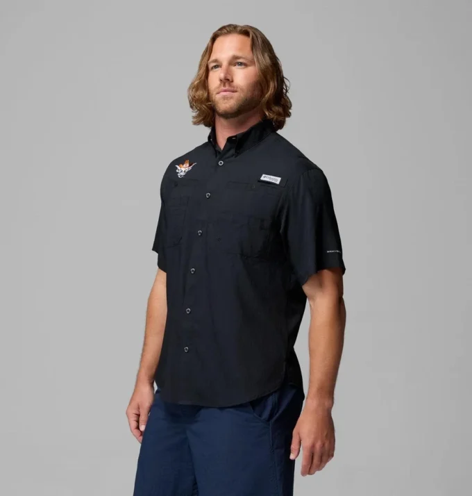 Cămașă cu mânecă scurtă pentru bărbați Collegiate PFG Tamiami™ – Texas