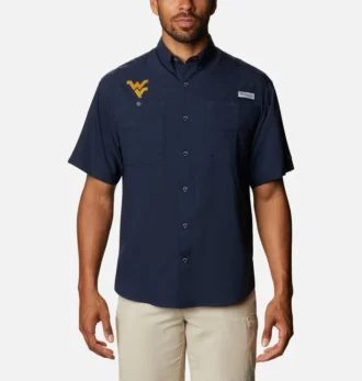 Cămașă cu mânecă scurtă pentru bărbați Collegiate PFG Tamiami™ –  West Virginia