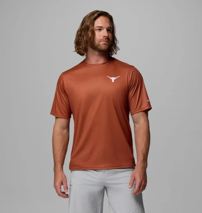 Cămașă cu mânecă scurtă pentru bărbați Collegiate PFG Terminal Tackle™ – Texas