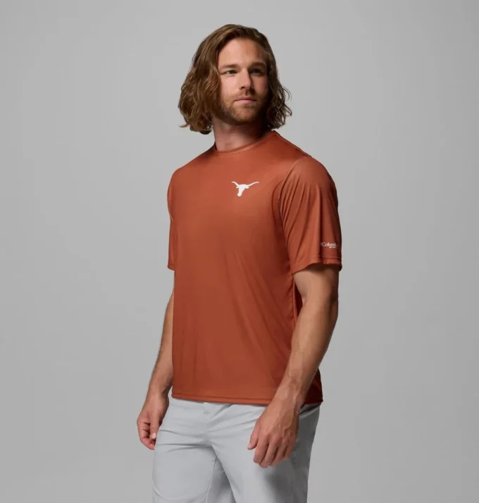 Cămașă cu mânecă scurtă pentru bărbați Collegiate PFG Terminal Tackle™ – Texas