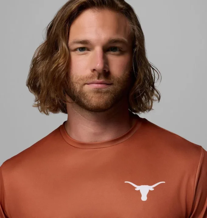 Cămașă cu mânecă scurtă pentru bărbați Collegiate PFG Terminal Tackle™ – Texas
