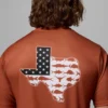 Cămașă cu mânecă scurtă pentru bărbați Collegiate PFG Terminal Tackle™ – Texas