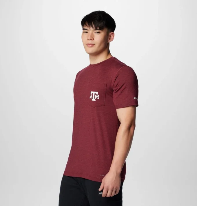 Cămașă cu mânecă scurtă pentru bărbați Collegiate Trail™ – Texas A&M Cămașă cu mânecă scurtă pentru bărbați Collegiate Trail™ – Texas A&M