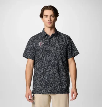Cămașă cu mânecă scurtă PFG Super Slack Tide™ pentru bărbați – Atlanta Falcons Cămașă cu mânecă scurtă PFG Super Slack Tide™ pentru bărbați – Atlanta Falcons