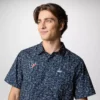 Cămașă cu mânecă scurtă PFG Super Slack Tide™ pentru bărbați – Houston Texans