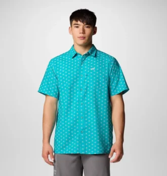 Cămașă cu mânecă scurtă PFG Super Slack Tide™ pentru bărbați – Miami Dolphins Cămașă cu mânecă scurtă PFG Super Slack Tide™ pentru bărbați – Miami Dolphins
