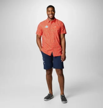 Cămașă cu mânecă scurtă PFG Super Slack Tide™ pentru bărbați – Miami Dolphins Cămașă cu mânecă scurtă PFG Super Slack Tide™ pentru bărbați – Miami Dolphins