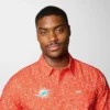Cămașă cu mânecă scurtă PFG Super Slack Tide™ pentru bărbați – Miami Dolphins