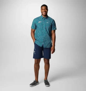 Cămașă cu mânecă scurtă PFG Super Slack Tide™ pentru bărbați – Philadelphia Eagles Cămașă cu mânecă scurtă PFG Super Slack Tide™ pentru bărbați – Philadelphia Eagles
