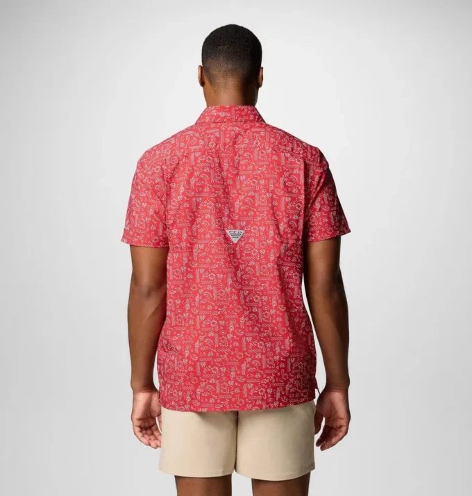 Cămașă cu mânecă scurtă PFG Super Slack Tide™ pentru bărbați – San Francisco 49ers Cămașă cu mânecă scurtă PFG Super Slack Tide™ pentru bărbați – San Francisco 49ers