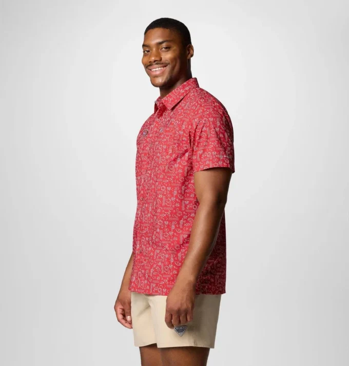Cămașă cu mânecă scurtă PFG Super Slack Tide™ pentru bărbați – San Francisco 49ers Cămașă cu mânecă scurtă PFG Super Slack Tide™ pentru bărbați – San Francisco 49ers
