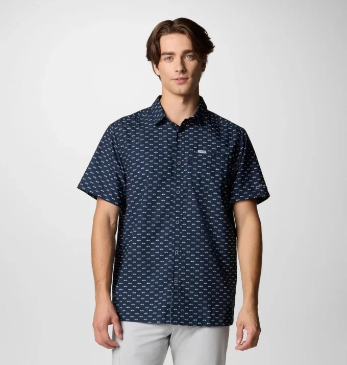 Cămașă cu mânecă scurtă PFG Super Slack Tide™ pentru bărbați – Seattle Seahawks Cămașă cu mânecă scurtă PFG Super Slack Tide™ pentru bărbați – Seattle Seahawks