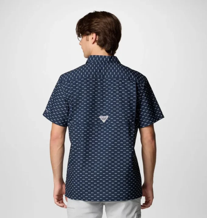 Cămașă cu mânecă scurtă PFG Super Slack Tide™ pentru bărbați – Seattle Seahawks Cămașă cu mânecă scurtă PFG Super Slack Tide™ pentru bărbați – Seattle Seahawks