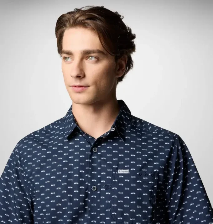 Cămașă cu mânecă scurtă PFG Super Slack Tide™ pentru bărbați – Seattle Seahawks Cămașă cu mânecă scurtă PFG Super Slack Tide™ pentru bărbați – Seattle Seahawks