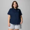 Cămașă cu mânecă scurtă PFG Tamiami™ II pentru femei – Mărime mare