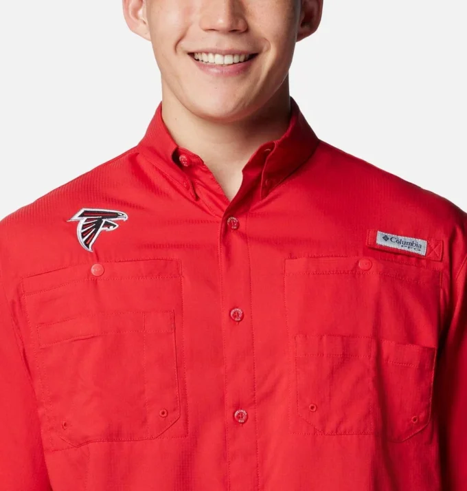 Cămașă cu mânecă scurtă PFG Tamiami™ pentru bărbați – Atlanta Falcons Cămașă cu mânecă scurtă PFG Tamiami™ pentru bărbați – Atlanta Falcons