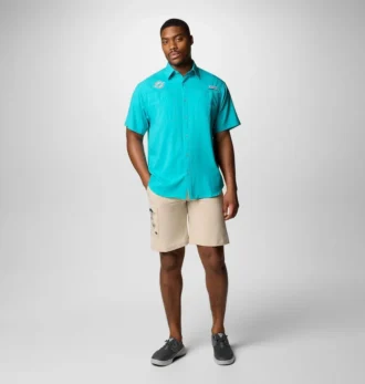 Cămașă cu mânecă scurtă PFG Tamiami™ pentru bărbați – Miami Dolphins Cămașă cu mânecă scurtă PFG Tamiami™ pentru bărbați – Miami Dolphins