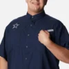 Cămașă cu mânecă scurtă PFG Tamiami™ pentru bărbați – Mărime mare – Dallas Cowboys