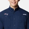 Cămașă cu mânecă scurtă PFG Tamiami™ pentru bărbați – New England Patriots