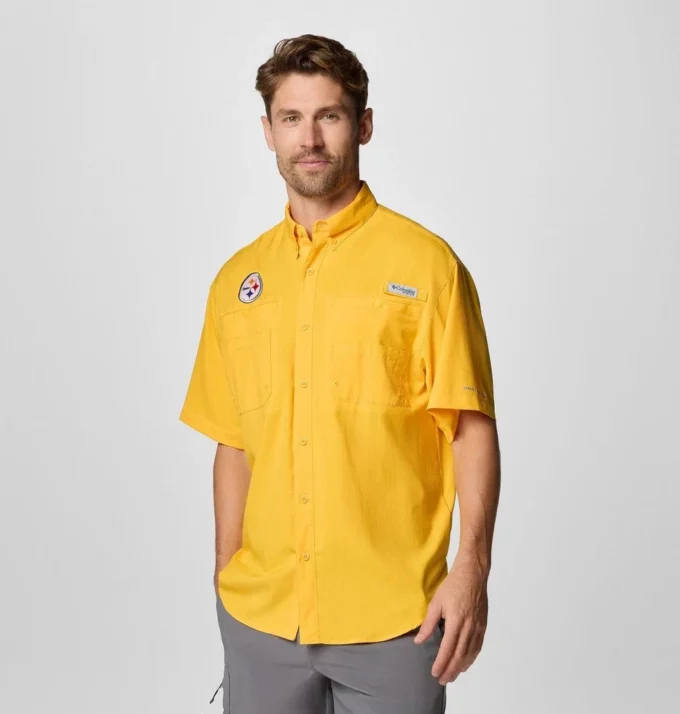 Cămașă cu mânecă scurtă PFG Tamiami™ pentru bărbați – Pittsburgh Steelers Cămașă cu mânecă scurtă PFG Tamiami™ pentru bărbați – Pittsburgh Steelers