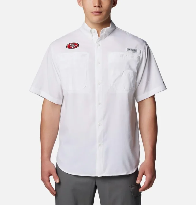 Cămașă cu mânecă scurtă PFG Tamiami™ pentru bărbați – San Francisco 49ers