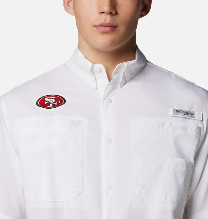 Cămașă cu mânecă scurtă PFG Tamiami™ pentru bărbați – San Francisco 49ers