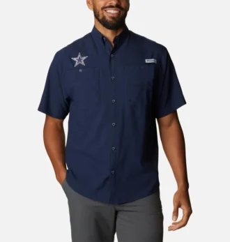 Cămașă cu mânecă scurtă PFG Tamiami™ pentru bărbați – Tall – Dallas Cowboys Cămașă cu mânecă scurtă PFG Tamiami™ pentru bărbați – Tall – Dallas Cowboys