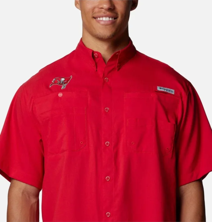 Cămașă cu mânecă scurtă PFG Tamiami™ pentru bărbați – Tampa Bay Buccaneers