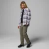 Cămașă cu mâneci lungi din flanelă Calico Basin™ pentru femei