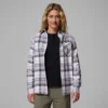 Cămașă cu mâneci lungi din flanelă Calico Basin™ pentru femei