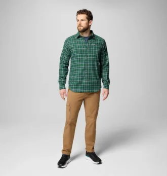 Cămașă cu mâneci lungi din flanel Cornell Woods™ pentru bărbați Cămașă cu mâneci lungi din flanel Cornell Woods™ pentru bărbați