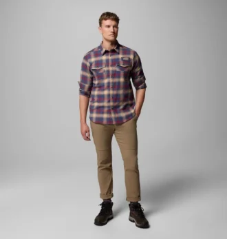 Cămașă cu mâneci lungi din flanelă elastică PHG Roughtail™ pentru bărbați Cămașă cu mâneci lungi din flanelă elastică PHG Roughtail™ pentru bărbați