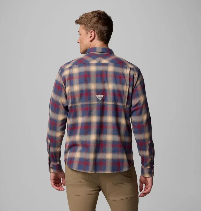 Cămașă cu mâneci lungi din flanelă elastică PHG Roughtail™ pentru bărbați