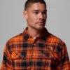 Cămașă cu mâneci lungi din flanelă Men Collegiate Flare Gun™ – Oregon State