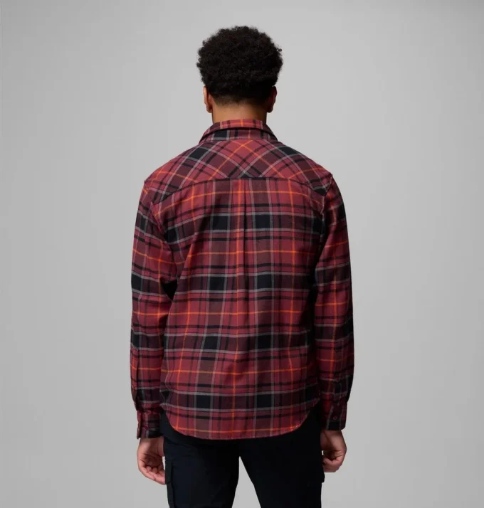 Cămașă cu mâneci lungi din flanelă Men Collegiate Flare Gun™ – Virginia Tech