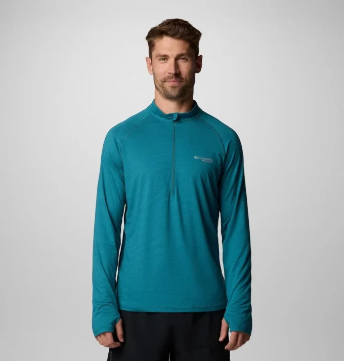 Cămașă cu mâneci lungi și fermoar pe jumătate Endless Trail™ pentru bărbați