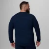Cămașă cu mâneci lungi și guler rotund pentru bărbați Omni-Heat™ Infinity Knit – Mărime mare