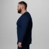 Cămașă cu mâneci lungi și guler rotund pentru bărbați Omni-Heat™ Infinity Knit – Mărime mare