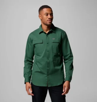 Cămașă cu mâneci lungi Landroamer™ Twill pentru bărbați
